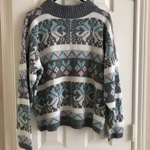 Vintage Oversized Pastel Fairy Kei Sweater